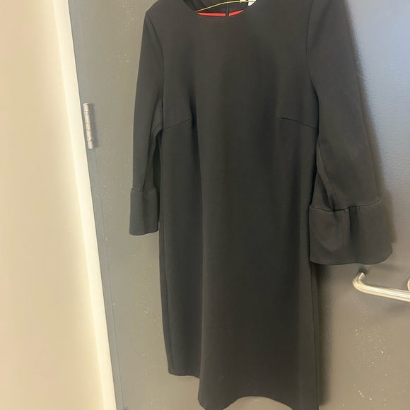 Boden Sz. 10r “Lavina Point” black dress with slight puff sleeves in EXC cond - Picture 9 of 16